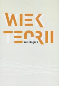 Okładka: Wiek teorii Antologia 1