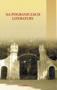 Okładka: Na pograniczach literatury