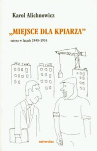 Okładka: Miejsce dla kpiarza satyra w latach 1948-1955