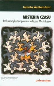 Okładka: Misteria czasu. Problematyka temporalna Tadeusza Micińskiego