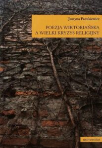 Okładka: Poezja wiktoriańska a wielki kryzys religijny