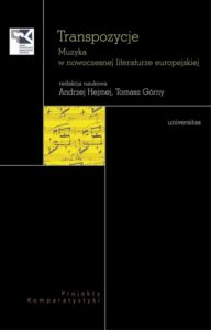 Okładka: Transpozycje. Muzyka w nowoczesnej literaturze europejskiej