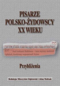 Okładka: Pisarze polsko-żydowscy XX wieku