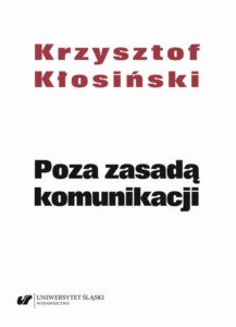 Okładka: Poza zasadą komunikacji