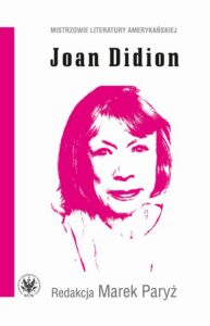Okładka: Joan Didion
