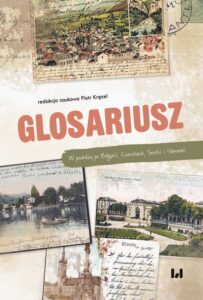 Okładka: Glosariusz. W podróży po Bułgarii, Czechach, Serbii i Słowenii