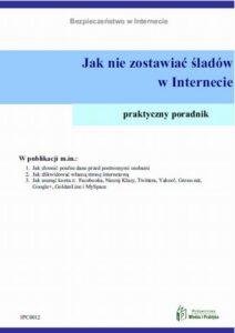 Okładka: Jak nie zostawiać śladów w Internecie