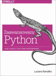 Okładka: Zaawansowany Python. Jasne, zwięzłe i efektywne programowanie