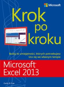Okładka: Microsoft Excel 2013 Krok po kroku