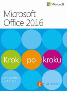 Okładka: Microssoft Office 2016 Krok po kroku