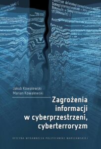 Okładka: Zagrożenia informacji w cyberprzestrzeni, cyberterroryzm