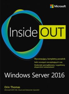 Okładka: Windows Server 2016 Inside Out