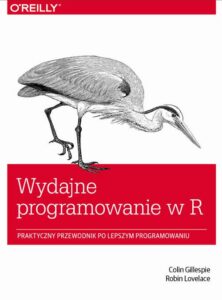Okładka: Wydajne programowanie w R. Praktyczny przewodnik po lepszym programowaniu