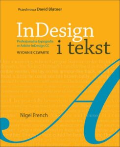 Okładka: InDesign i tekst. Profesjonalna typografia w Adobe InDesign, wyd. 4