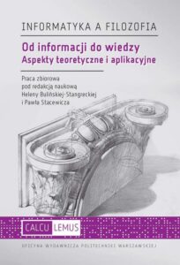 Okładka: Od informacji do wiedzy. Aspekty teoretyczne i aplikacyjne