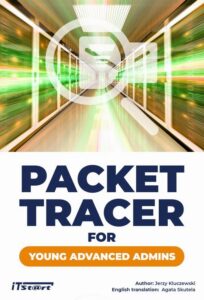 Okładka: Packet Tracer for young advanced admins