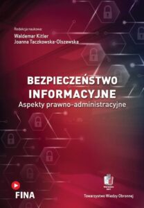 Okładka: Bezpieczeństwo informacyjne. Aspekty prawno-administracyjne
