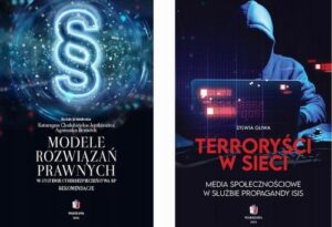 Okładka: IDENTYFIKACJA I PRZECIWDZIAŁANIE ZAGROŻENIOM W CYBERPRZESTRZENI Pakiet 2 książki