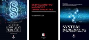 Okładka: CYBERBEZPIECZEŃSTWO JAKO FILAR BEZPIECZEŃSTWA NARODOWEGO Pakiet 3 książki