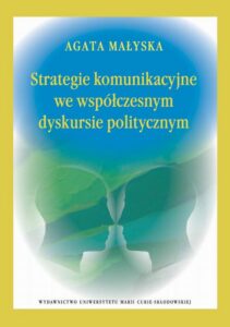 Okładka: Strategie komunikacyjne we współczesnym dyskursie politycznym