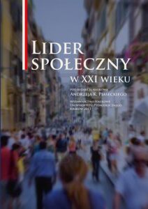 Okładka: Lider społeczny w XXI wieku