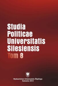 Okładka: Studia Politicae Universitatis Silesiensis. T. 8