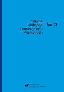 Okładka: Studia Politicae Universitatis Silesiensis. T. 13