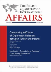 Okładka: The Polish Quarterly of International Affairs 1/2015