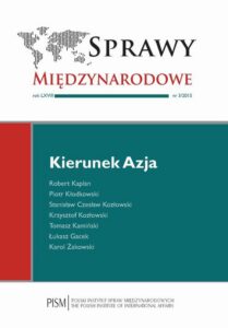 Okładka: Sprawy Międzynarodowe 3/2015