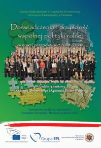 Okładka: Doświadczenia i przyszłość wspólnej polityki rolnej w nowej perspektywie 2014-2020