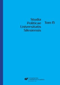 Okładka: Studia Politicae Universitatis Silesiensis. T. 15