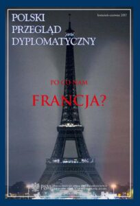 Okładka: Polski Przegląd Dyplomatyczny 2/2017