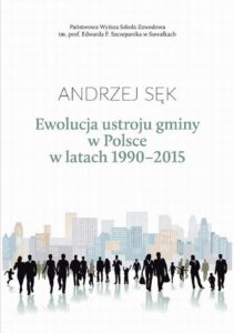 Okładka: Ewolucja ustroju gminy w Polsce w latach 1990-2015