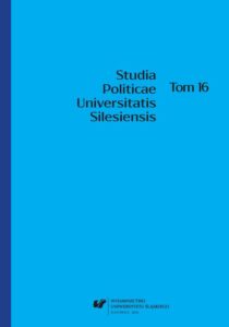 Okładka: Studia Politicae Universitatis Silesiensis. T. 16
