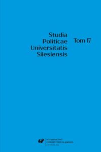 Okładka: Studia Politicae Universitatis Silesiensis. T. 17