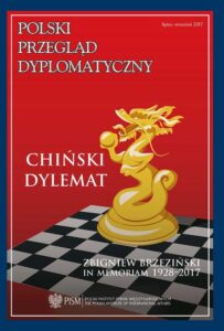 Okładka: Polski Przegląd Dyplomatyczny 3/2017