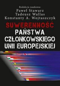 Okładka: Suwerenność państwa członkowskiego Unii Europejskiej