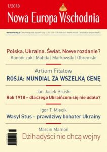 Okładka: Nowa Europa Wschodnia 1/2018