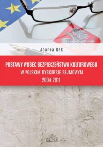 Okładka: Postawy wobec bezpieczeństwa kulturowego w polskim dyskursie sejmowym 2004-2011