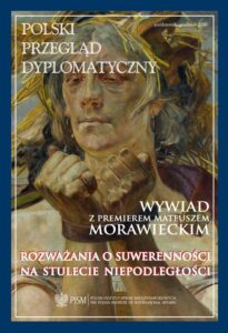 Okładka: Polski Przegląd Dyplomatyczny 4/2018