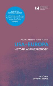 Okładka: USA–Europa. Historia współzależności