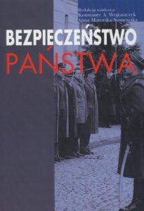 Okładka: Bezpieczeństwo państwa
