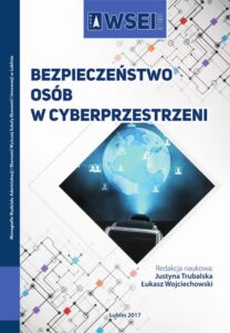 Okładka: Bezpieczeństwo osób w cyberprzestrzeni