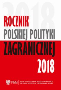 Okładka: Rocznik Polskiej Polityki Zagranicznej 2018