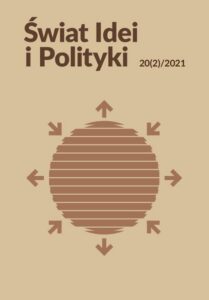 Okładka: Świat Idei i Polityki 20(2)/2021