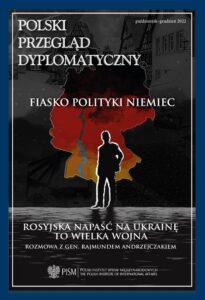 Okładka: Polski Przegląd Dyplomatyczny 4/2022