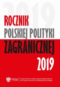 Okładka: Rocznik Polskiej Polityki Zagranicznej 2019