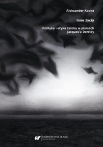 Okładka: Inne życia. Polityka i etyka żałoby w pismach Jacques'a Derridy