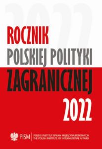 Okładka: Rocznik Polskiej Polityki Zagranicznej 2022
