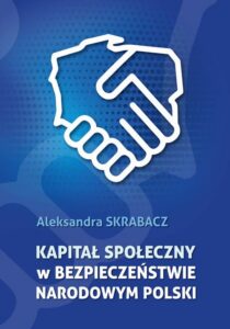 Okładka: Kapitał społeczny w bezpieczeństwie narodowym Polski